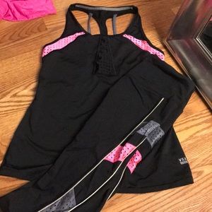 VSX top and legging combo size XS